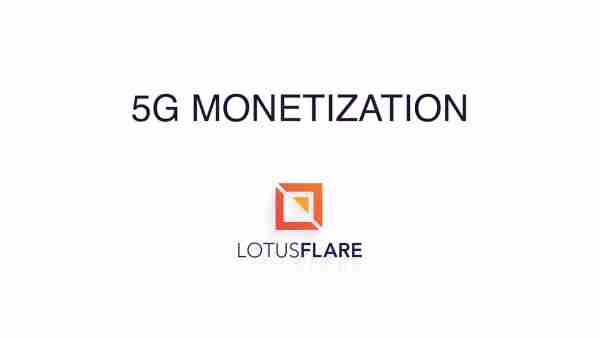 IDC on 5G Monetization