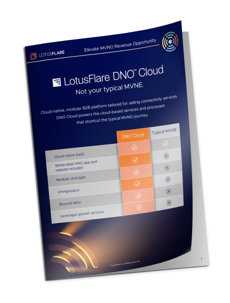 Elevate MVNO Revenue Opportunity with LotusFlare DNO™ Cloud