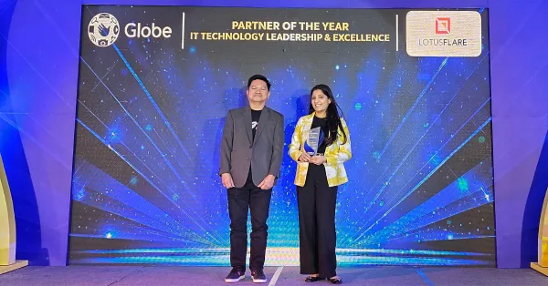 Globe Names LotusFlare Partner of the Year for IT Technology Leadership and Excellence